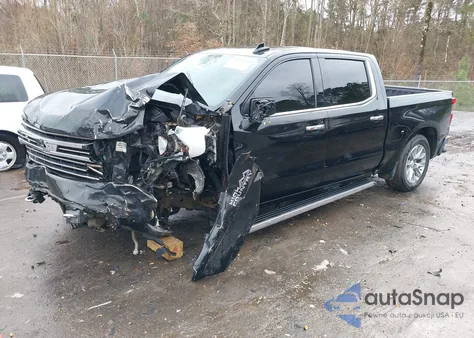 2021 Chevrolet Silverado 1500 4Wd Short Bed High Country z USA, uszkodzony, nr VIN 1GCUYHED5MZ381284